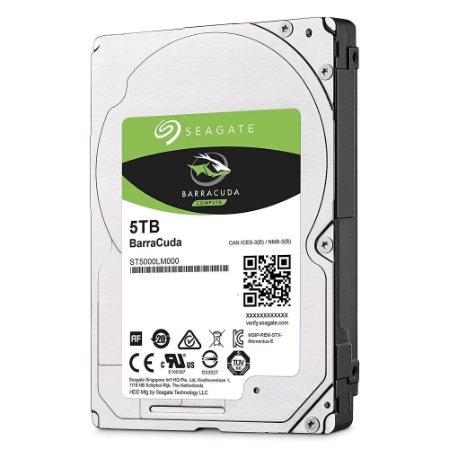 SEAGATE HDD INTERNO BARRACUDA 5TB 2,5 SATA 6GBS 5400RPM 128MB CACHE